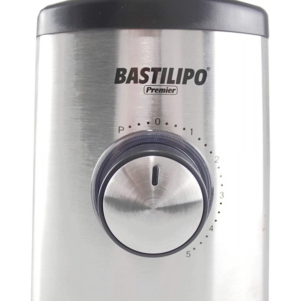 Bastilipo BVA-1200S Mixeur de table 1200 W à 5 vitesses et bol en verre de 1,75 litres - B082BGDPTHJ
