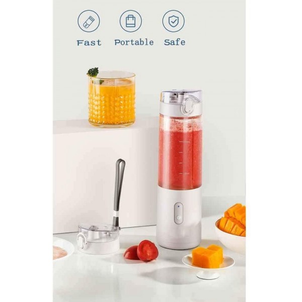DSDD Portable Fruit Cup Juicer Blender Mélangeur De Cuisine Électrique Robot De Cuisine Smoothie 350 ML Charge Magnétique 30 Secondes De Rapide - B09SZC4V8CG