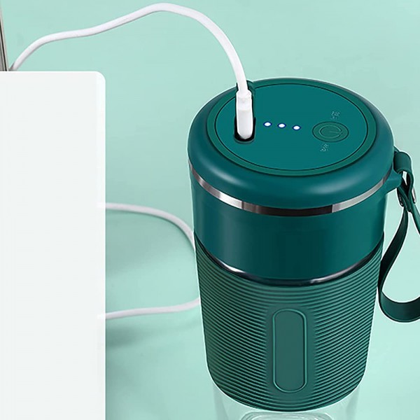 Mini blender portable pour smoothies et milkshakes Rechargeable par USB Rose - B09XFCW5SYM