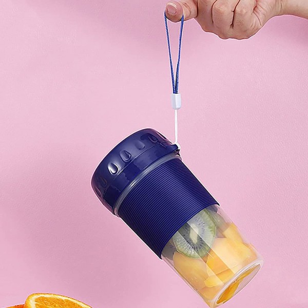Mini mixeur portable USB électrique pour smoothie milkshakes fruits et aliments pour enfants Rose - B09XFB3B3VO
