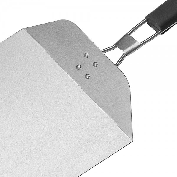 TISHITA Pelle en métal avec poignée Pliante Accessoires Anti-brûlure Grande spatule de qualité supérieure pour Pain Maison Cuisson Cuisine - B09NYDZRH7X