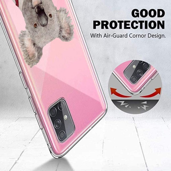 Oihxse Compatible pour Samsung Galaxy S6 Coque Ultra Fine Transparente TPU Silicone Doux Protection Housse Motif Exact Fit Souple pour Samsung Galaxy S6Paresse A2 - B0888B9GHY6