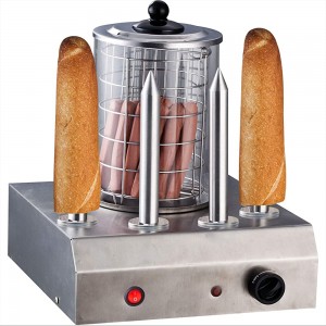 Syntrox Germany Acier inoxydable Hot Dog Maker 4 brochettes - B009P944YK7