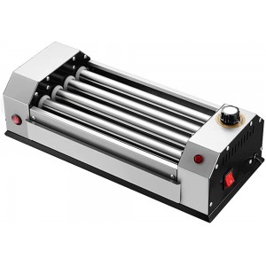 YQYMX Machine à hot-dog avec rouleaux de chaleur en acier inoxydable pour hot-dog 600 W Rouge | 600 W - B09WHS4G4TJ