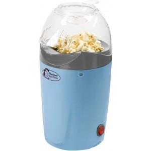Bestron Machine à pop-corn à air chaud pour réaliser jusqu'à 50 g de pop-corn Sweet Dreams 1200 W Bleu - B07JGMG76F5