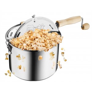 Great Northern Popcorn Original en Acier Inoxydable Stove Top 6–1 Quarts à Popcorn - B00608D66GF