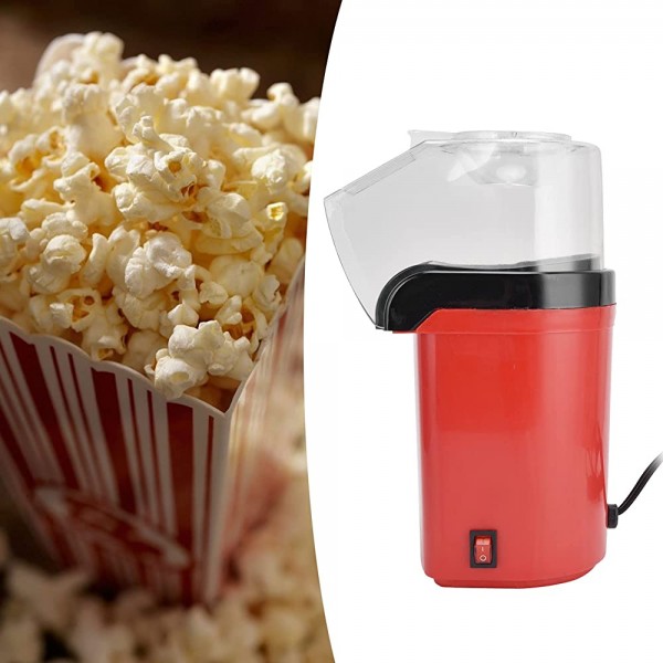 Popcorn Popper Machine à Popcorn électrique Machine à Popcorn Popper à Maïs Antiadhésif avec Fond en Caoutchouc Antidérapant#2 - B0B193XN92V