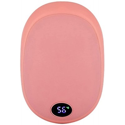 2 en 1 USB Chauffe chauffant chauffant électrique rechargeable chauffant chauffant chaud chauffant chauffant Color : Pink - B09PYVHRXC4