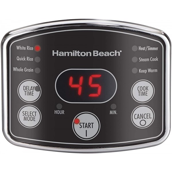 Hamilton Beach 37541-CE Cuiseurs à Riz Acier Inoxydable 4.7 liters - B08Y1Q6QH1B