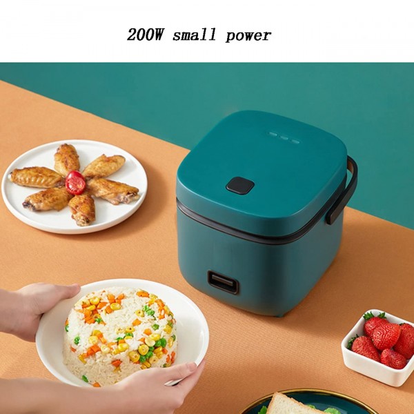 YoBuyBuy Mini cuiseur à riz électrique appareils de cuisine à domicile 2 couches de chauffage cuiseur à vapeur multifonctionnel marmite de repas - B09GMG34WMH