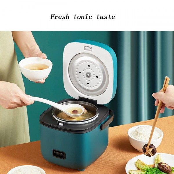 YoBuyBuy Mini cuiseur à riz électrique appareils de cuisine à domicile 2 couches de chauffage cuiseur à vapeur multifonctionnel marmite de repas - B09GMG34WMH