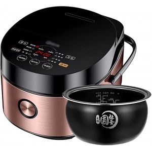 ZJYJFBY Rice Cooker 4L 5-Layer Gathering Energy Non-Stick Inner,24H Reservation and Heat Preservation Rice Cooker,for 2-6 People - B09YLSMW6Z6