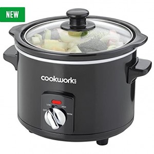 Cookworks Cuisinière compacte 1,5 l 120 W – Noir - B07572B757R