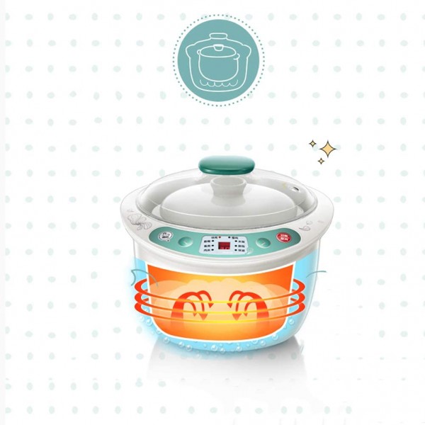 Smart Rendez-vous Timing mijoteuse avec 4 Mini Pot Portable multicuiseur Fry Stew soupe Steame Faire bouillir - B08F5DPYX9N