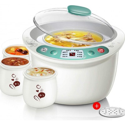 Smart Rendez-vous Timing mijoteuse avec 4 Mini Pot Portable multicuiseur Fry Stew soupe Steame Faire bouillir - B08F5DPYX9N