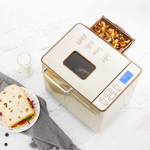 BFTGS Machine à pain ménage machine à gâteau multifonction entièrement automatique machine à pain de pain grillé intelligente mélangeur de pâte - B09PFW3PZW2
