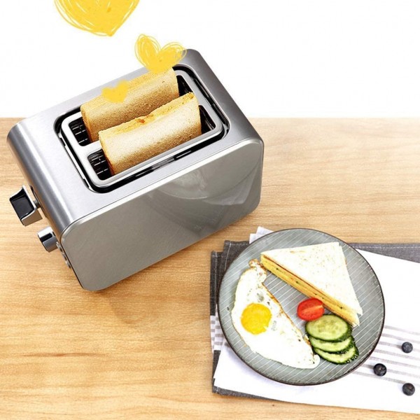 domestique Pain Machine Petit déjeuner programmable Horizontal Hi-Rise Pain Maker Dual Blade - B09P1KLGVD9