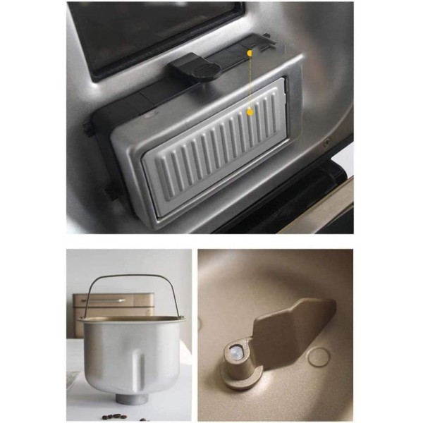 LYKYL Pain automatique ménagers Machine machine à pain avec fonction de préréglage et la machine à noodles Fermentation Petit déjeuner machine - B09M7VCQY3G