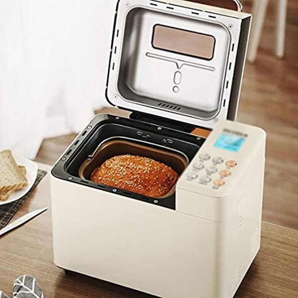 SHYOD Entièrement automatique Machine à pain avec double tube de cuisson Intelligence menu Fonction de crème glacée - B09YYBKL8ZX
