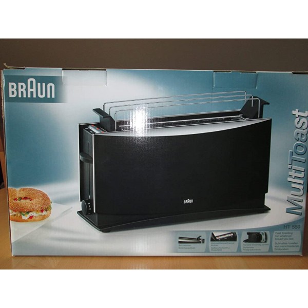Braun HT-550 Grille-Pain Noir - B0002E47VM6